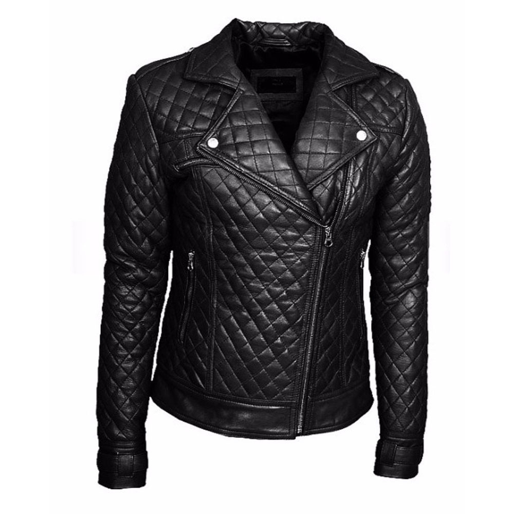 Women Fashion Leather Jacket