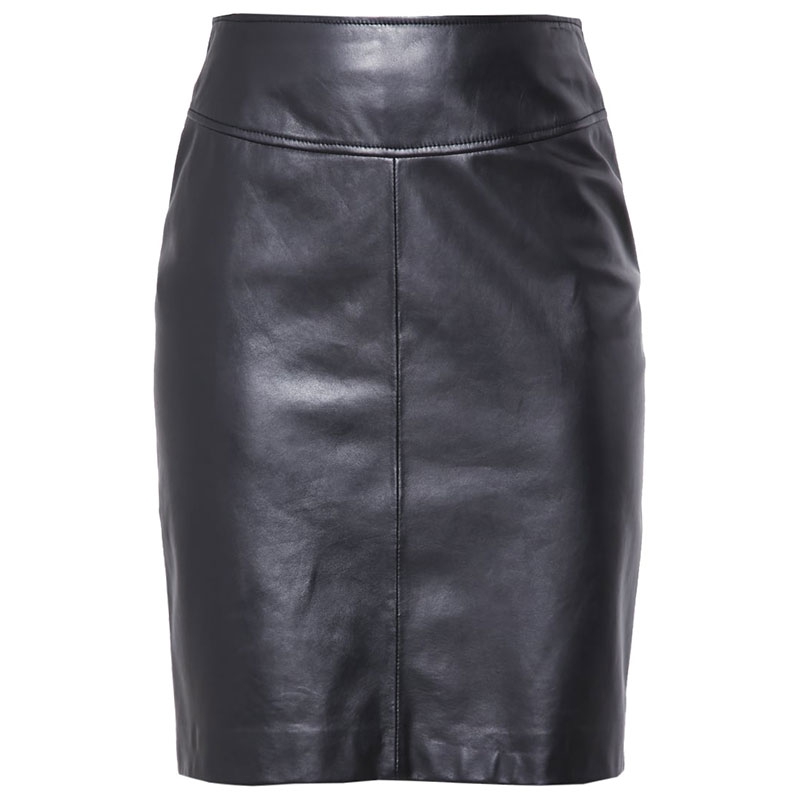 Women Fashion Leather Skirt